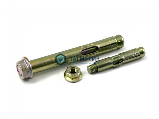 Анкерный болт с гайкой  8х 40  (120 шт/уп) МС -  магазин крепежа «ТАТМЕТИЗ»