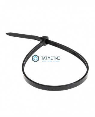 Хомут-стяжка нейлон  200 х 3,6  (100 шт/уп)  REXANT черный -  магазин крепежа «ТАТМЕТИЗ»