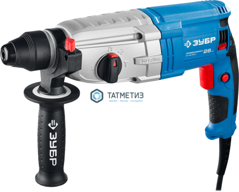 Перфоратор SDS-plus, ЗУБР Профес 800 Вт реверс, горизонтальный, металл редуктор 3.2Дж,0-1200 об/мин -  магазин крепежа «ТАТМЕТИЗ»