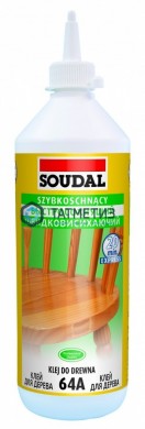 Клей для дерева на основе ПВА, быстросохнущий, 64А 250 мл / 12 | «ТАТМЕТИЗ» Клей для дерева на основе ПВА, быстросохнущий, 64А 250 мл / 12 - магазин крепежа «ТАТМЕТИЗ»