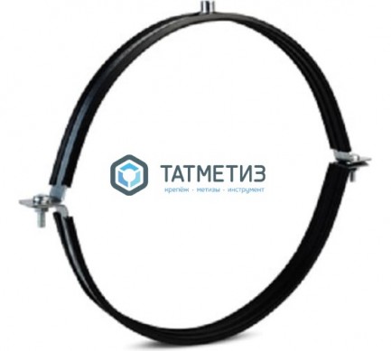 Хомут для воздуховодов D 800мм с уплотнителем М10 -  магазин крепежа «ТАТМЕТИЗ»