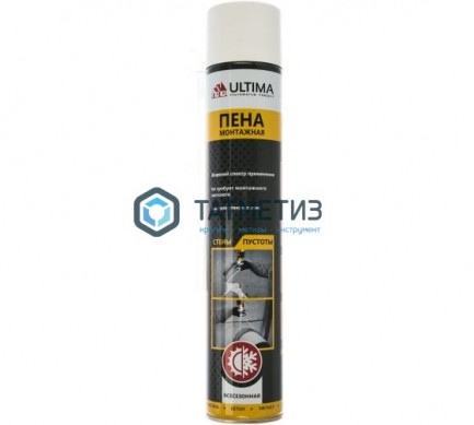 Пена монтажная ULTIMA 700 мл всесезонная -  магазин крепежа «ТАТМЕТИЗ»