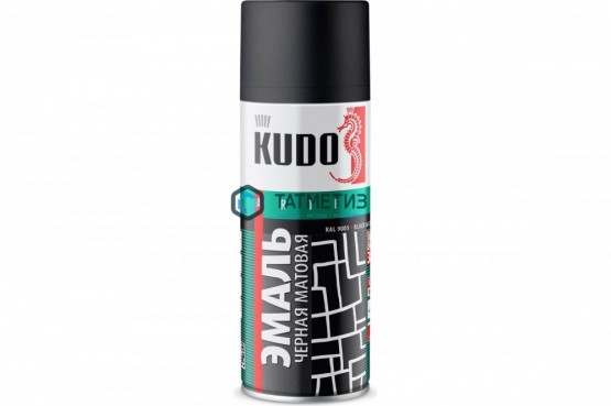 Краска аэроз. KUDO 520 мл. №5003  БЕЛАЯ термостойкая -  магазин крепежа «ТАТМЕТИЗ»