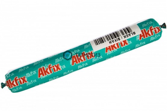 Полиуретановый герметик Akfix ЧЕРНЫЙ, быстросохнущий 600мл (12) 637FC -  магазин крепежа «ТАТМЕТИЗ»