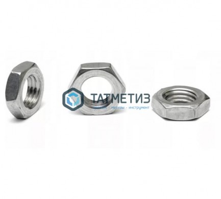 Гайка низкая DIN 439, оц М 8  (8000 шт/уп) МН -  магазин крепежа «ТАТМЕТИЗ»