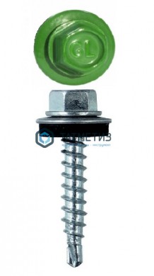 Саморез окраш.кров. 4,8х29 /6018/ -  магазин крепежа «ТАТМЕТИЗ»