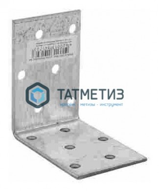 Крепежный уголок KU 60x60x40х2,0 мм (20 шт/уп) | «ТАТМЕТИЗ» Крепежный уголок KU 60x60x40х2,0 мм (20 шт/уп) - магазин крепежа «ТАТМЕТИЗ»