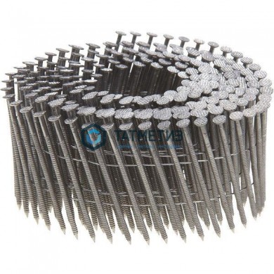 Гвозди с кольцевой накаткой на кассетах  3,1 х100  (200 шт/кас, 2400 шт/кор)  RI  (ершеные) -  магазин крепежа «ТАТМЕТИЗ»