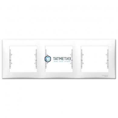 Рамка 3-м Sedna горизонт. бел. SchE SDN5800521 | «ТАТМЕТИЗ» Рамка 3-м Sedna горизонт. бел. SchE SDN5800521 - магазин крепежа «ТАТМЕТИЗ»