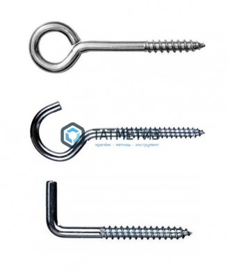 Шуруп-полукольцо 8х 60 | «ТАТМЕТИЗ» Шуруп-полукольцо 8х 60 - магазин крепежа «ТАТМЕТИЗ»
