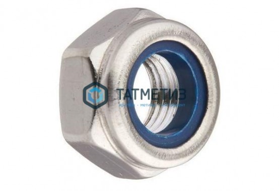 Гайка М16 DIN 985 А2-70 самоконтр | «ТАТМЕТИЗ» Гайка М16 DIN 985 А2-70 самоконтр - магазин крепежа «ТАТМЕТИЗ»