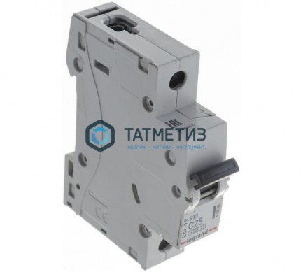 Выключатель автоматический модульный 1п C 25А 4.5кА RX3 Legrand | «ТАТМЕТИЗ» Выключатель автоматический модульный 1п C 25А 4.5кА RX3 Legrand - магазин крепежа «ТАТМЕТИЗ»