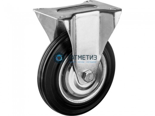 Колесо неповоротное c площадкой под 4 болта d 125 мм -  магазин крепежа «ТАТМЕТИЗ»