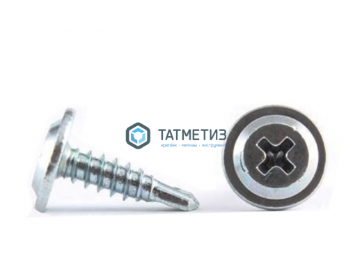 Саморез п/ш сверло 4,2x19 ( 1 000 шт/уп) PREMIUM | «ТАТМЕТИЗ» Саморез п/ш сверло 4,2x19 ( 1 000 шт/уп) PREMIUM - магазин крепежа «ТАТМЕТИЗ»