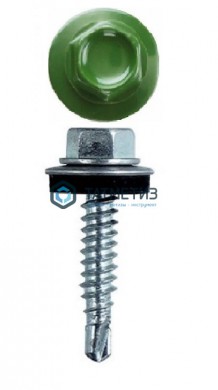 Саморез окраш.кров. 5,5х25 /6002/ DAXMER M (10х250) (св. №3) -  магазин крепежа «ТАТМЕТИЗ»