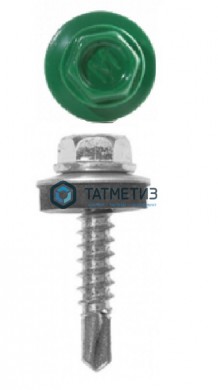 Саморез окраш.кров. 5,5х19 /6029/ DAXMER M (10х250) -  магазин крепежа «ТАТМЕТИЗ»