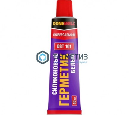 Герметик силиконовый DONEWELL универсальный БЕЛЫЙ 40 мл DST-101/24 -  магазин крепежа «ТАТМЕТИЗ»