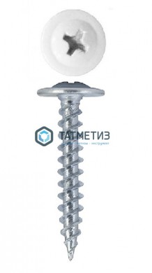 Саморез п/ш остр. 4,2x25 RAL 9003 (500 шт/уп) | «ТАТМЕТИЗ» Саморез п/ш остр. 4,2x25 RAL 9003 (500 шт/уп) - магазин крепежа «ТАТМЕТИЗ»