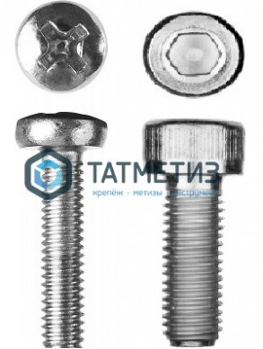 Винт DIN 7991 А2 М12 х 35 с потай головкой и внутр.шестигранником | «ТАТМЕТИЗ» Винт DIN 7991 А2 М12 х 35 с потай головкой и внутр.шестигранником - магазин крепежа «ТАТМЕТИЗ»
