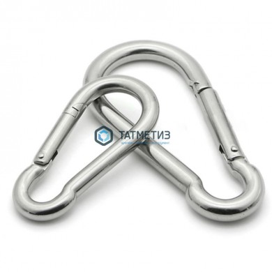 Карабин DIN 5299C  4 -  магазин крепежа «ТАТМЕТИЗ»