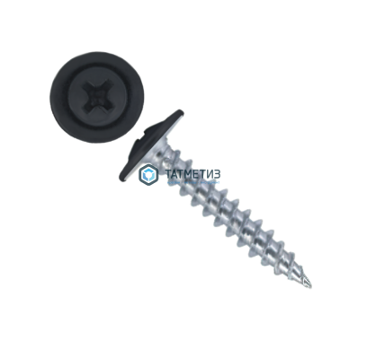 Саморез п/ш остр. 4,2x32 RAL 7024 (500 шт/уп) | «ТАТМЕТИЗ» Саморез п/ш остр. 4,2x32 RAL 7024 (500 шт/уп) - магазин крепежа «ТАТМЕТИЗ»