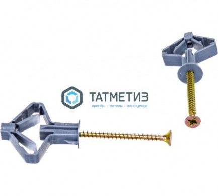 Дюбель Бабочка 35х14  (200 шт/уп) ОМАХ -  магазин крепежа «ТАТМЕТИЗ»