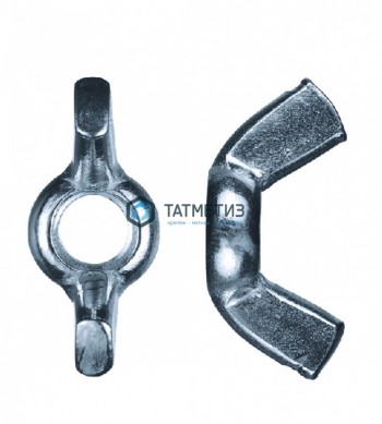 Гайка барашек оцинк  М4  (1000шт/уп) КК -  магазин крепежа «ТАТМЕТИЗ»