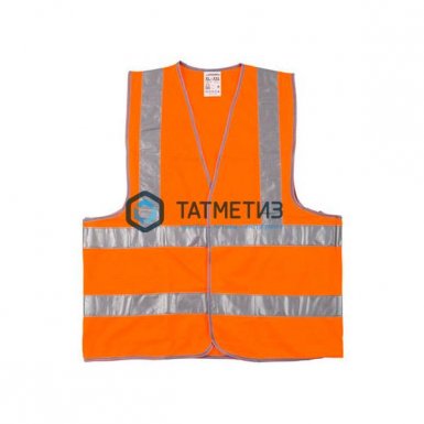 Жилет сигнальный STAYER "MASTER", оранжевый, размер XL (50-52) -  магазин «ТАТМЕТИЗ»