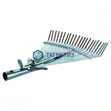 Грабли веерные, 22-зубые, GRINDA  регулируемые, 320 -420 мм -  магазин «ТАТМЕТИЗ»