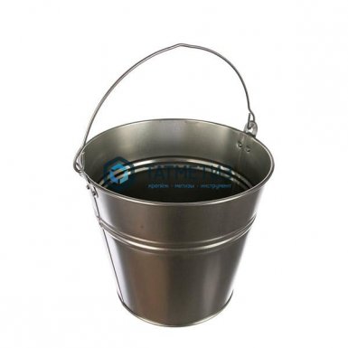 Ведро оцинкованное 12л, для непищевых продуктов | «ТАТМЕТИЗ» Ведро оцинкованное 12л, для непищевых продуктов - магазин «ТАТМЕТИЗ»