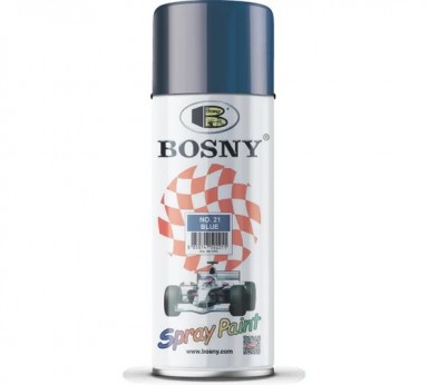 Краска аэроз. BOSNY 520 мл. №021  СИНЯЯ -  магазин «ТАТМЕТИЗ»