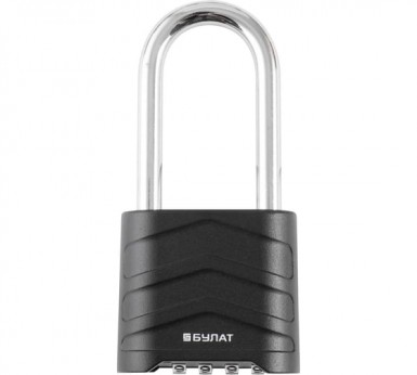 Замок навесной БУЛАТ ВС 554-01 кодовый d=8 мм -  магазин крепежа «ТАТМЕТИЗ»
