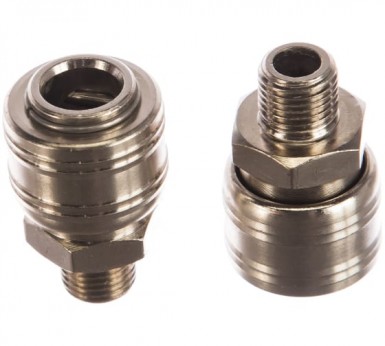 Муфта универсальная быстросъемная ("мама"), внешняя резьба 1 4", 2 шт. Stels -  магазин крепежа «ТАТМЕТИЗ»