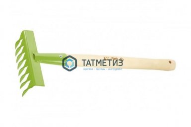 Грабли витые,  8-зубые, 140 мм, с рукояткой 300 мм // СИБРТЕХ Россия -  магазин «ТАТМЕТИЗ»