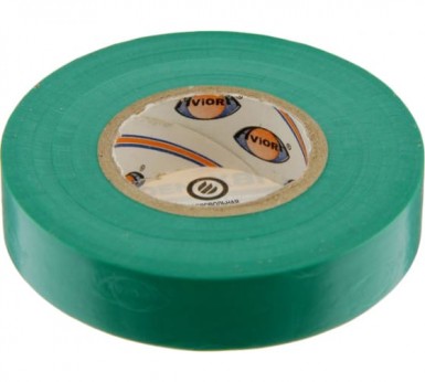 Изолента 15 мм х 20 м, ПВХ зеленая A -  магазин крепежа «ТАТМЕТИЗ»