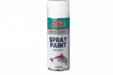 Краска аэроз. ПРОЗРАЧНАЯ  глянц. 400Ml Gw.300Gr (6)" Akfix -  магазин крепежа «ТАТМЕТИЗ»