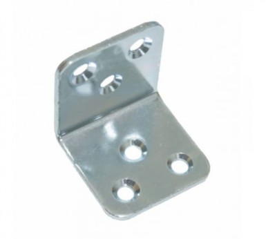 Крепежный уголок мебельный 19х19х12х2,0 мм KUM (500шт/упак) -  магазин крепежа «ТАТМЕТИЗ»