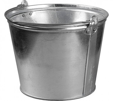 Ведро оцинкованное 12л Россия | «ТАТМЕТИЗ» Ведро оцинкованное 12л Россия - магазин «ТАТМЕТИЗ»
