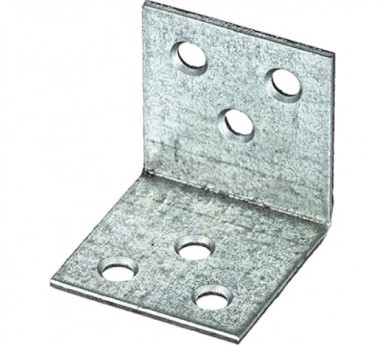 Крепежный уголок мебельный 30х30х30 мм KW6 (100шт/упак) -  магазин крепежа «ТАТМЕТИЗ»
