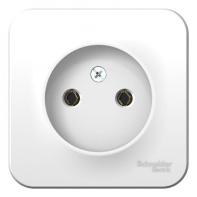 Розетка 1-м ОП BLANCA 16А 250В без заземл. бел., без шторок, с изолирующей пластиной -  магазин крепежа «ТАТМЕТИЗ»