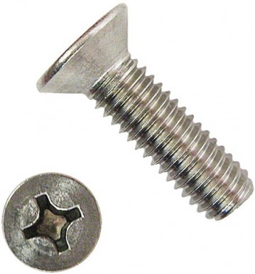 Винт потай DIN 965 А4  М 4х16 -  магазин крепежа «ТАТМЕТИЗ»