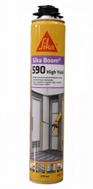 Пена монтажная проф Sika Boom-590 High Yield 870мл 12 -  магазин крепежа «ТАТМЕТИЗ»