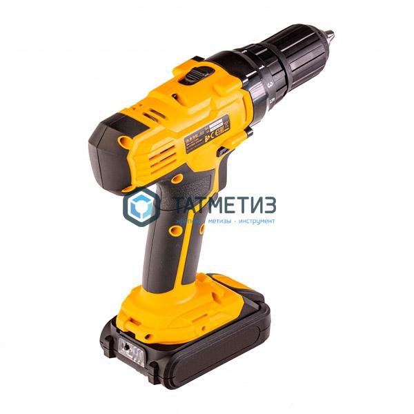 Дрель-шуруповерт аккумуляторная CDL-IB-18-02, Li-Ion, 18 В, 1,5 Ач, 2 акк.// Denzel Дрель-шуруповерт аккумуляторная CDL-IB-18-02, Li-Ion, 18 В, 1,5 Ач, 2 акк.// Denzel