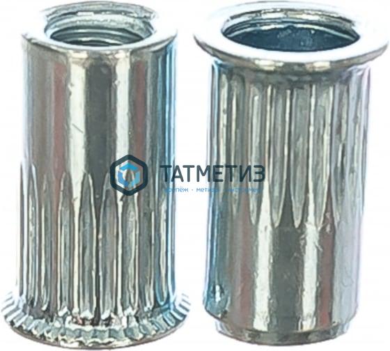 Заклепка резьбовая плоский уменьшенный фланец М 4 (1000 шт/уп) КL Заклепка резьбовая плоский уменьшенный фланец М 4 (1000 шт/уп) КL