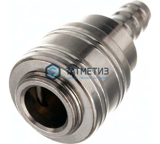 Муфта универсальная быстросъемная ("мама"), со штуцером "елка" под шланг 10 мм, 1 шт.// Stels Муфта универсальная быстросъемная ("мама"), со штуцером "елка" под шланг 10 мм, 1 шт.// Stels