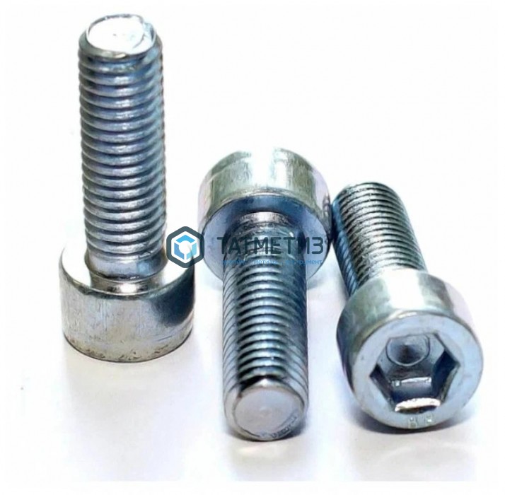 Винт с внутр 6-гр DIN 912, оц 10х 35 (уп 25 кг / 840 шт)* Винт с внутр 6-гр DIN 912, оц 10х 35 (уп 25 кг / 840 шт)*