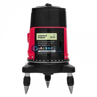 Уровень лазерный CRX-30G, 30 м, зеленый луч, батарейки, резьба 5/8"// MTX -  магазин крепежа «ТАТМЕТИЗ»