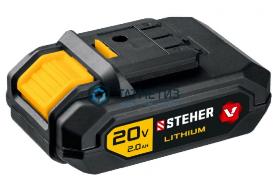 Дрель-шуруповерт 20 В, STEHER, 2 АКБ (2Ач), в кейсе -  магазин крепежа «ТАТМЕТИЗ»