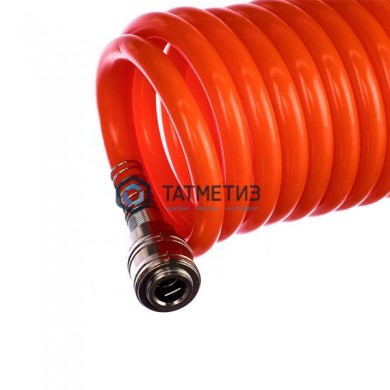 Шланг спиральный воздушный 8х12мм, 18 бар, с быстросъемными соединениями, 10м// Stels -  магазин крепежа «ТАТМЕТИЗ»