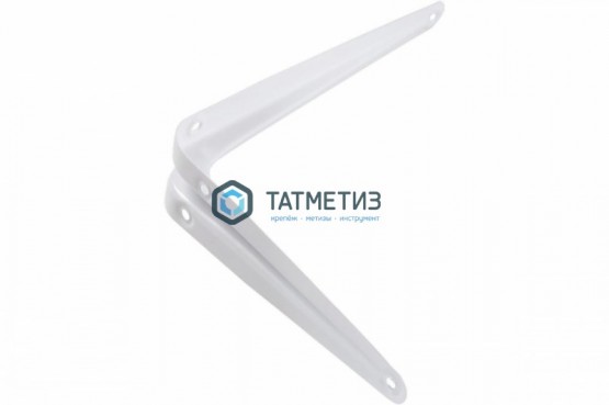 Кронштейн мебельный 300x350(12/14) БЕЛЫЙ KM (24шт/упак) | «ТАТМЕТИЗ» Кронштейн мебельный 300x350(12/14) БЕЛЫЙ KM (24шт/упак) - магазин крепежа «ТАТМЕТИЗ»